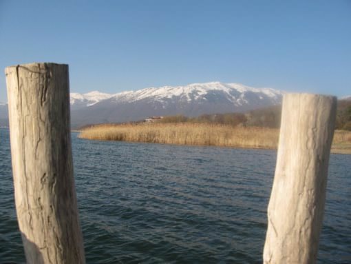 Lake Ohrid in North Macedonia